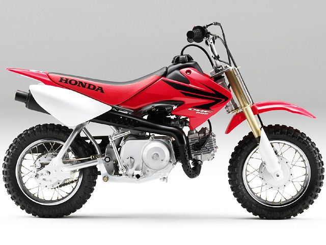 2007年 CRF50F エクストリームレッド(カタログメイン)