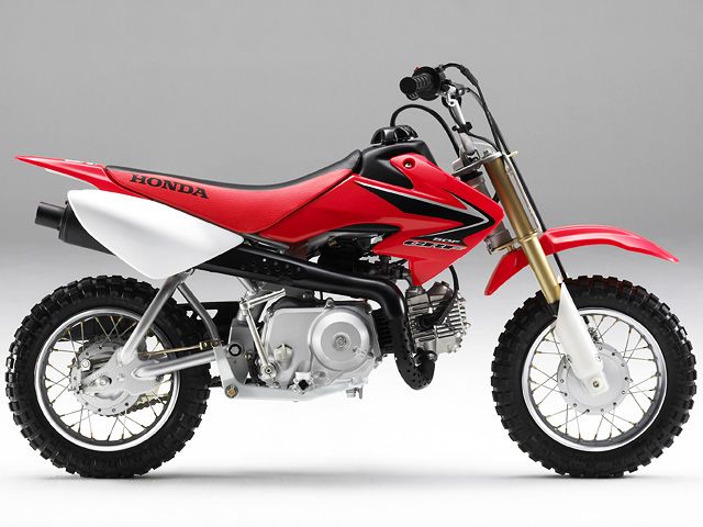 2008年 CRF50F エクストリームレッド(カタログメイン)