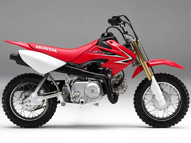 2009年 CRF50F エクストリームレッド(カタログメイン)