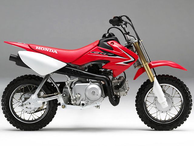 2010年 CRF50F エクストリームレッド(カタログメイン)