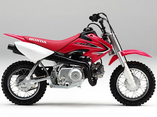 2011年 CRF50F エクストリームレッド(カタログメイン)