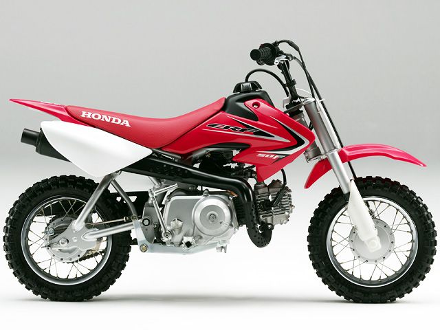 2012年 CRF50F エクストリームレッド(カタログメイン)