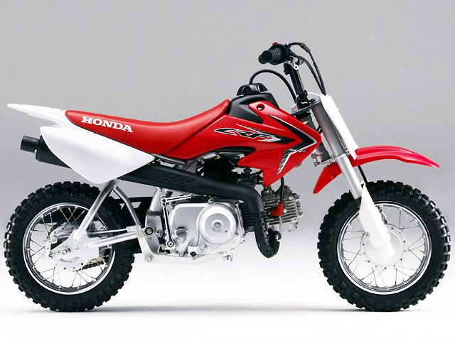 2014年 CRF50F エクストリームレッド(カタログメイン)