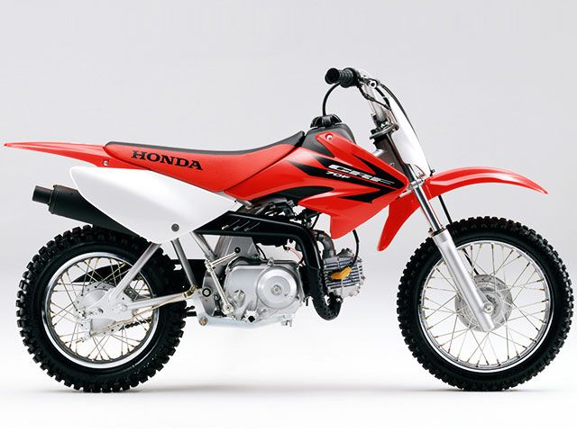 2006年 CRF70F エクストリームレッド(カタログメイン)
