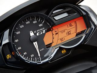 2016年 C650GT(メーター表示イメージ)