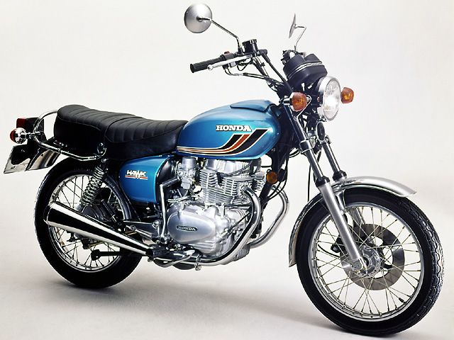 1977年 HAWK CB250T ブルー(カタログメイン)