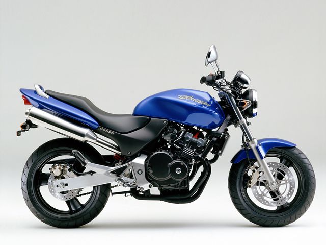 2001年 HORNET キャンディフェニックスブルー(スタンダードカラー)(カタログメイン)
