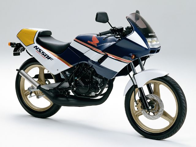 1989年 NS50F ロスマンズカラー仕様 ブルー/ホワイト(ロスマンズカラー仕様)(カタログメイン)