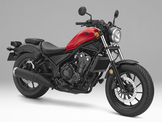 2017年 REBEL 500 ヴィクトリーレッド(カタログメイン)