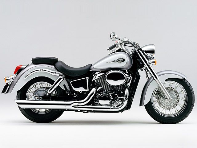 2001年 Shadow 400 インディグレーメタリック×パールクリスタルホワイト(カタログメイン)