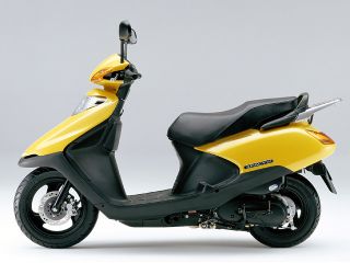 2005年 SPACY 100パールコーンイエロー