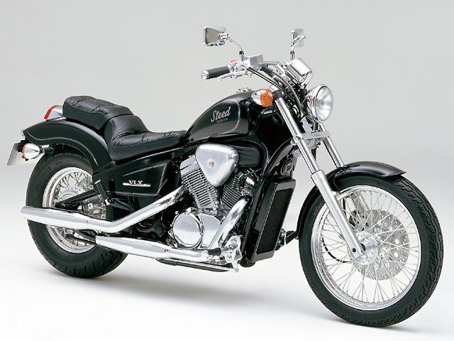 1988年 STEED 400 フラットバータイプ ブラック(カタログメイン)