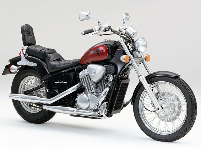1993年 STEED 400 ブラック/キャンディワインベリーレッド(カタログメイン)