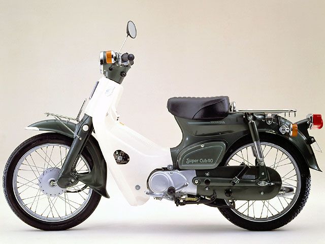 1981年 Super Cub 90 Deluxe グリーン(カタログメイン)