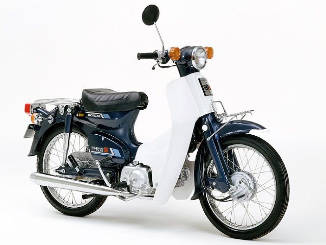 1986年 Super Cub 90 Deluxe ブルー(カタログメイン)