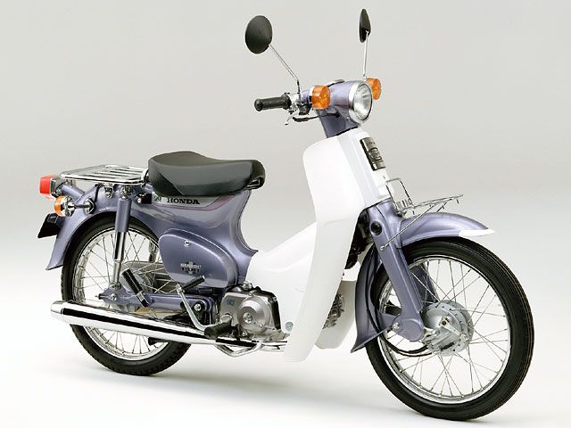 1991年 Super Cub 90 Deluxe ブルー(カタログメイン)