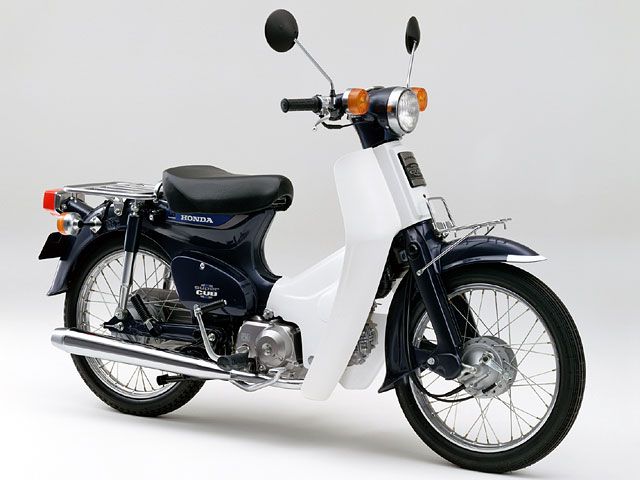 1993年 Super Cub 90 Deluxe ブルー(カタログメイン)