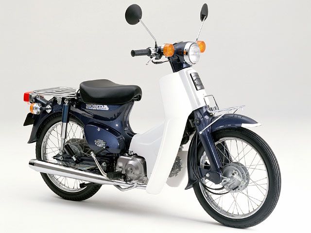 1995年 Super Cub 90 Deluxe ブルー(カタログメイン)