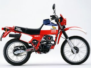 1983年 XL125R Paris Dakar