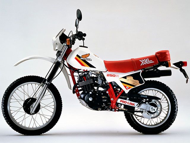 1982年 XL250R デ・コスタースペシャル（カタログメイン）