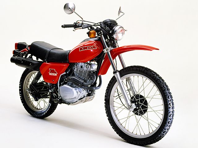 1979年 XL500S (カタログメイン)