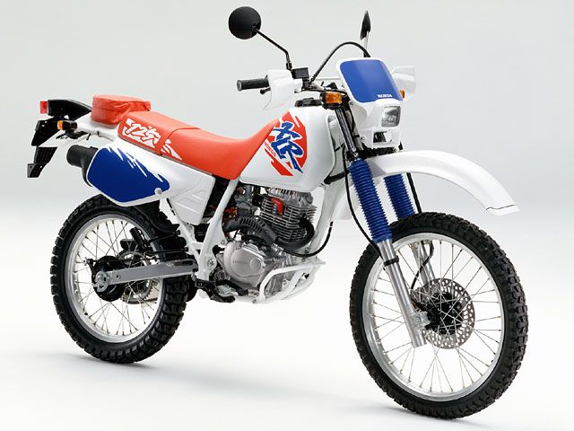 1993年 XLR125R シャスタホワイト(カタログメイン)