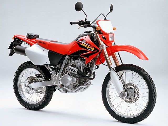 2003年 XR250 ファイティングレッド(カタログメイン)