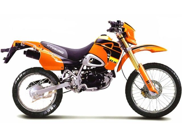 2007年 RX125D オレンジ(カタログメイン)