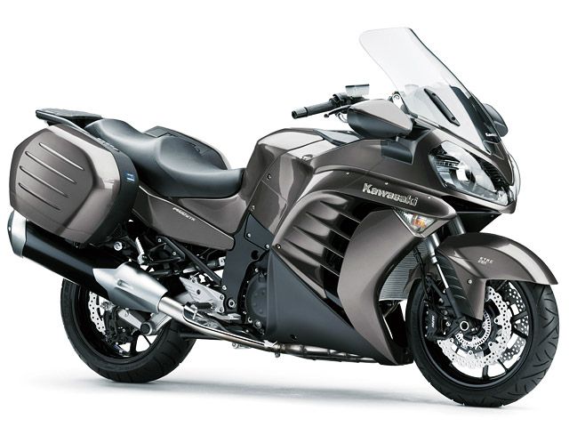 2014年 1400GTR ABS メタリックグラファイトグレイ(カタログメイン)