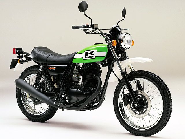 2002年 250TR ライムグリーン(カタログメイン)
