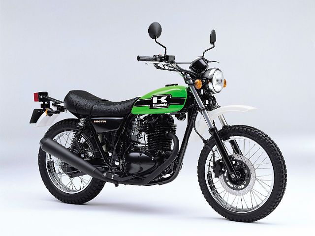 2005年 250TR ライムグリーン(カタログメイン)