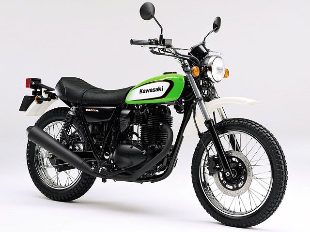2007年 250TR ライムグリーン(カタログメイン)