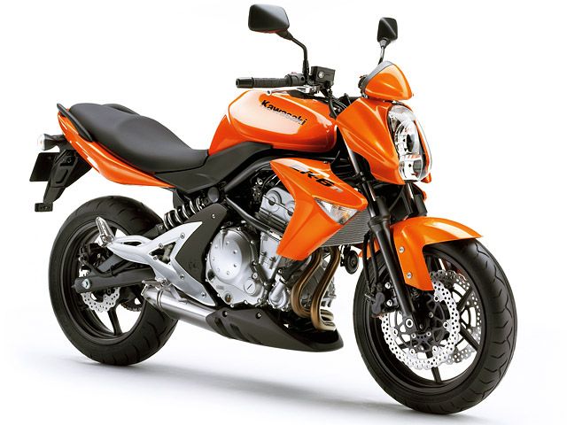2007年 ER-6n パールワイルドファイアオレンジ(カタログメイン)