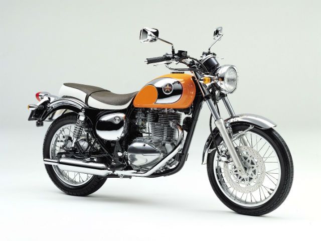 2003年 ESTRELLA RS Chrome Version パールブレイジングオレンジ×クロームメッキ(カタログメイン)