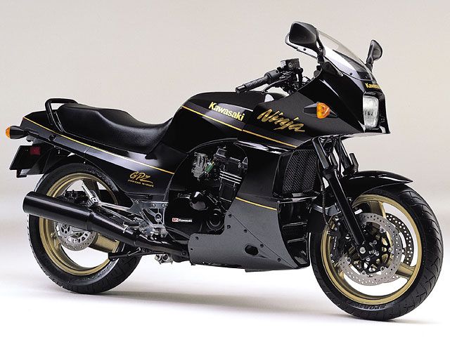 2001年 GPZ900R Ninja エボニー×パールコスミックグレー(カタログメイン)