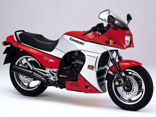 1985年 GPZ900R Ninjaファイアクラッカーレッド×ギャラクシーシルバー(豪州仕様)