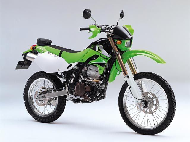 2006年 KLX250 ライムグリーン(カタログメイン)
