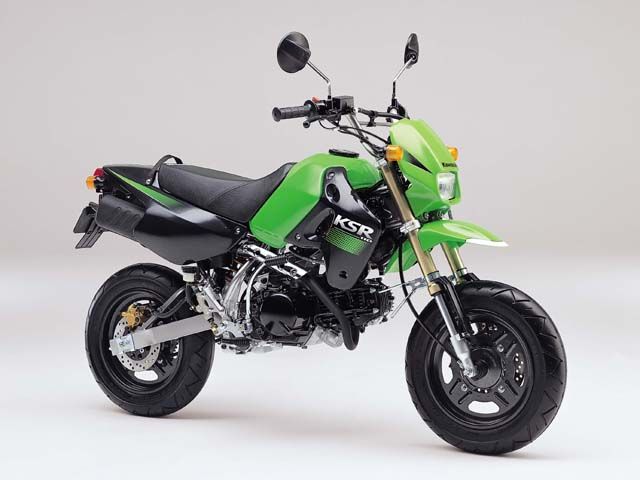 2003年 KSR110 ライムグリーン(カタログメイン)