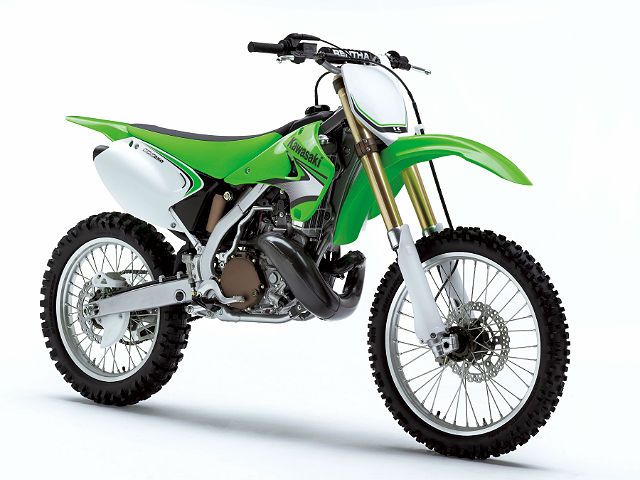 2008年 KX250 ライムグリーン(カタログメイン)