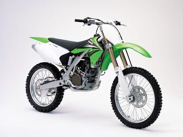 2004年 KX250F ライムグリーン(カタログメイン)
