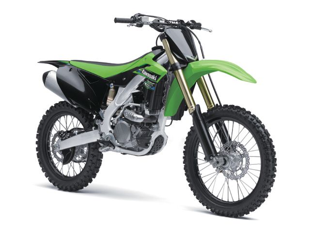 2013年 KX250F ライムグリーン(カタログメイン)