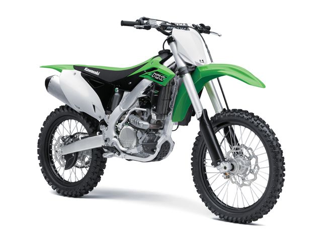 2016年 KX250F ライムグリーン(カタログメイン)