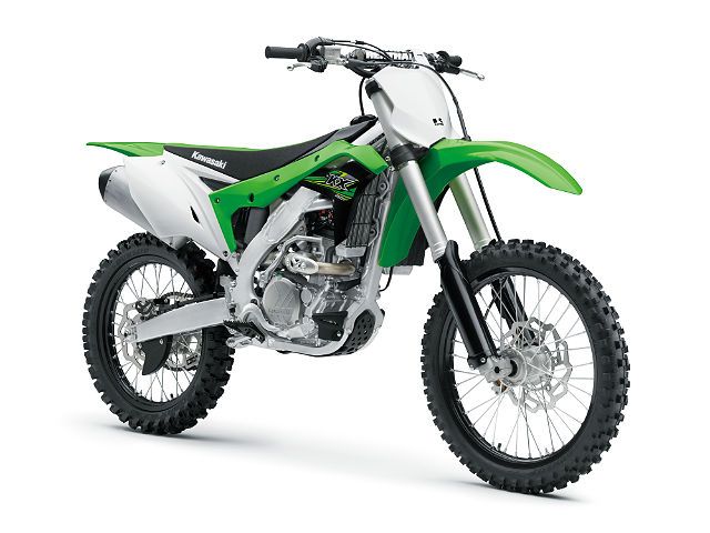 2017年 KX250F ライムグリーン(カタログメイン)
