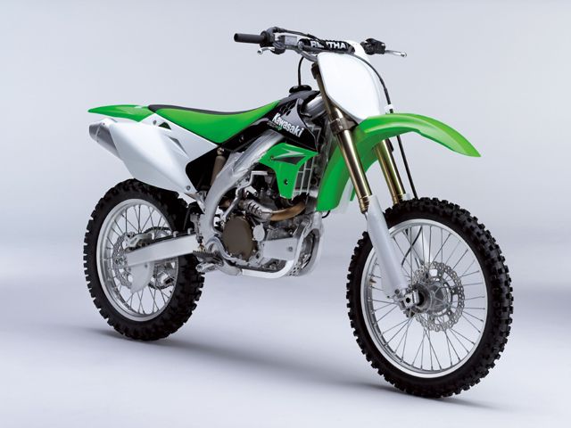 2006年 KX450F ライムグリーン(カタログメイン)