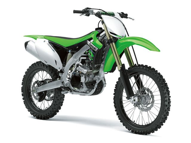 2012年 KX450F ライムグリーン(カタログメイン)