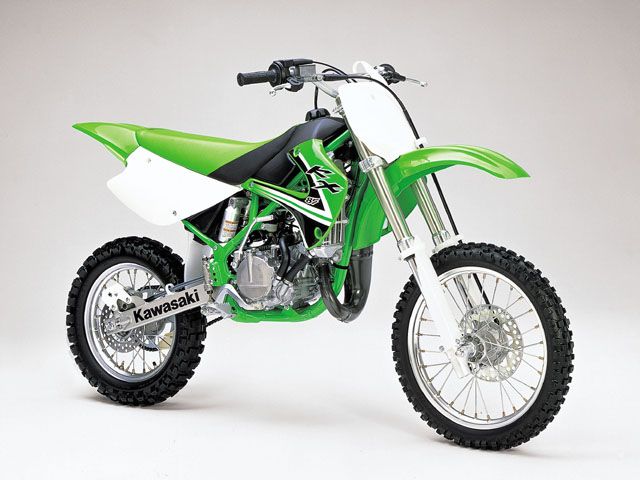 2002年 KX85 ライムグリーン(カタログメイン)