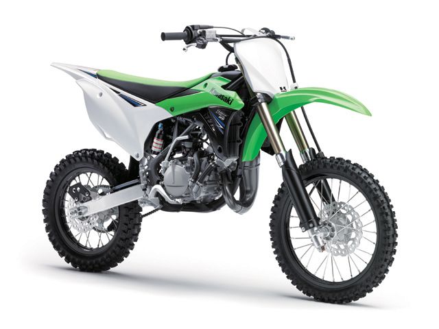 2014年 KX85 ライムグリーン(カタログメイン)