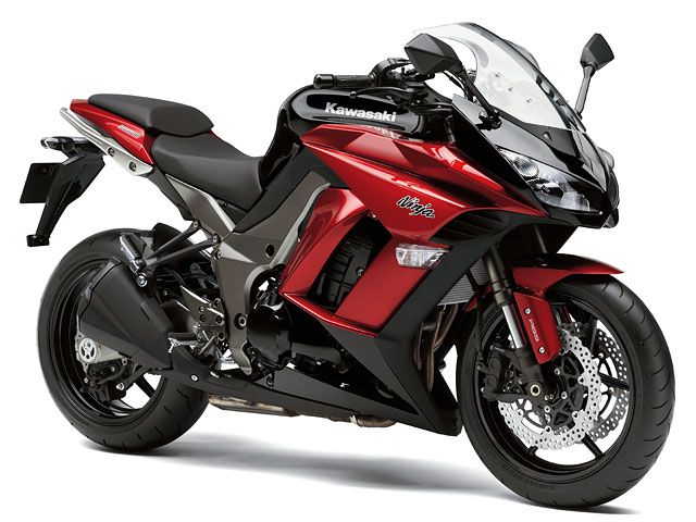 2011年 Ninja 1000 ABS キャンディファイアレッド×エボニー(カタログメイン)