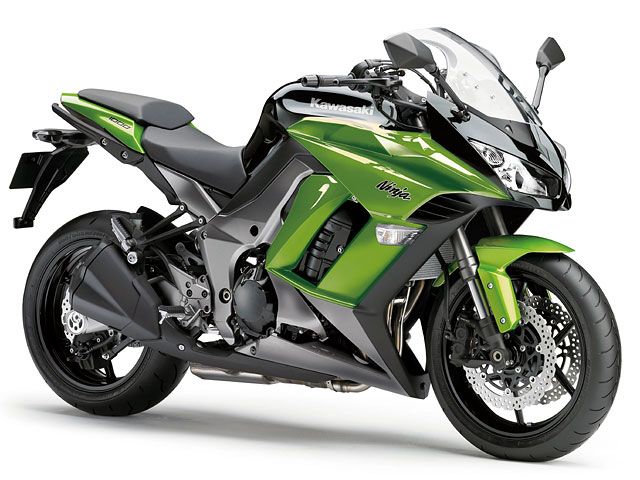 2013年 Ninja 1000 キャンディライムグリーン×メタリックスパークブラック(カタログメイン)