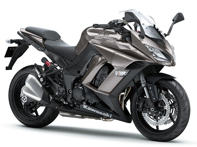2014年 Ninja 1000 メタリックグラファイトグレー(カタログメイン)
